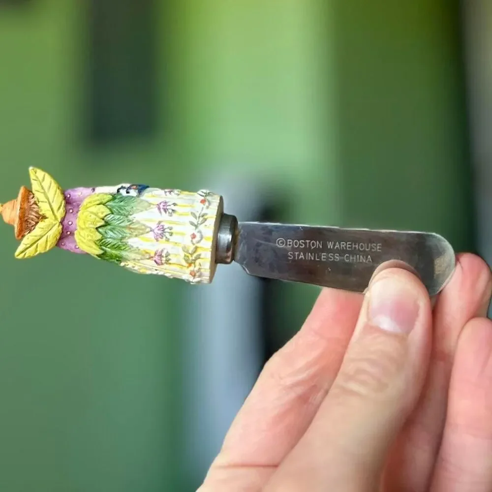 VTG Garden Fairy Charming Magical Stainless Steel Butter Spreader